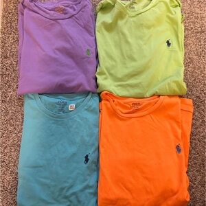 Ralph Lauren Polo T-Shirts. Read description for size info!